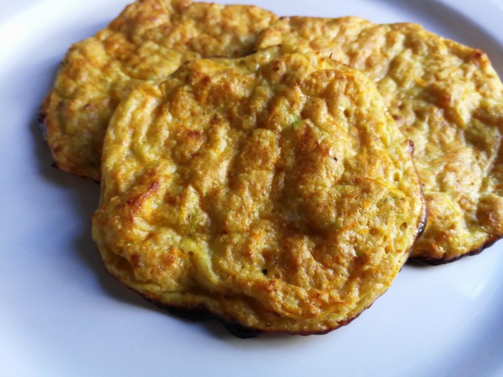 Tortitas de calabacín y zanahoria