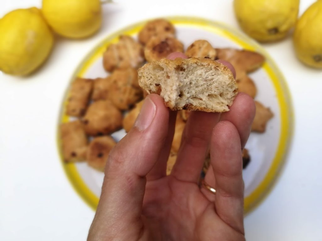 Galletas blw de limón, con dátiles y sin azúcar