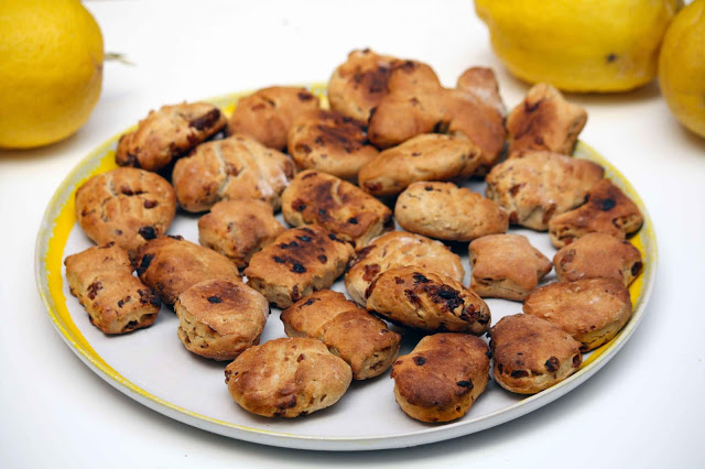 Galletas blw de limón, con dátiles y sin azúcar