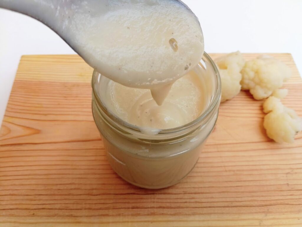 Bechamel de coliflor