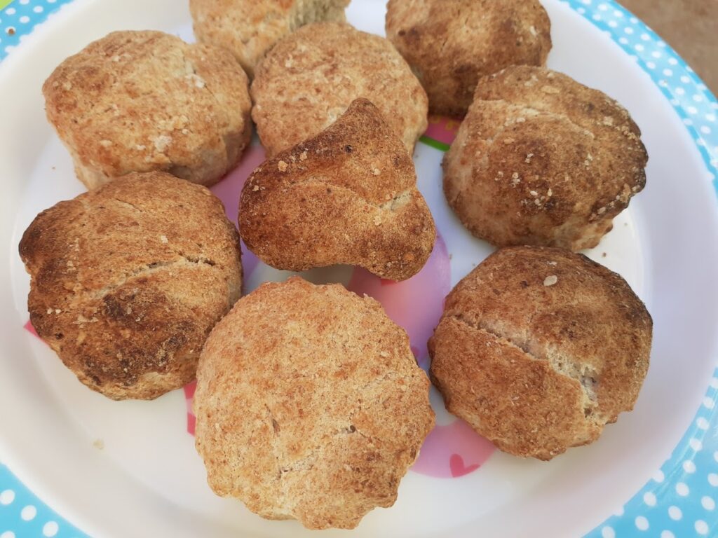 Tortas de manteca sin azúcar añadida, apta para blw